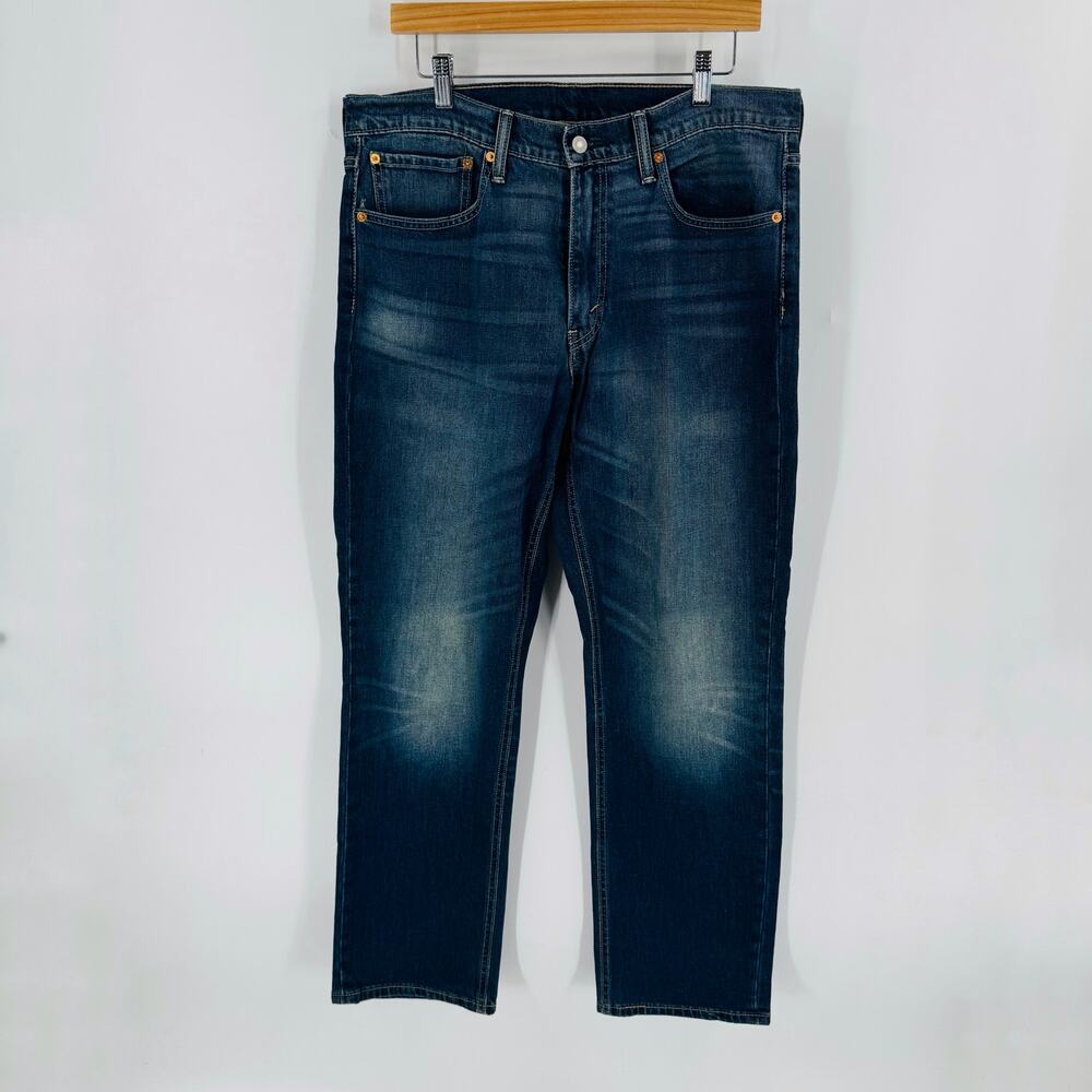 Levi’s 541 Athletic Fit Men’s Jeans 34x30 Dark Wash Stretch Denim Casual Classic - Picture 5 of 5